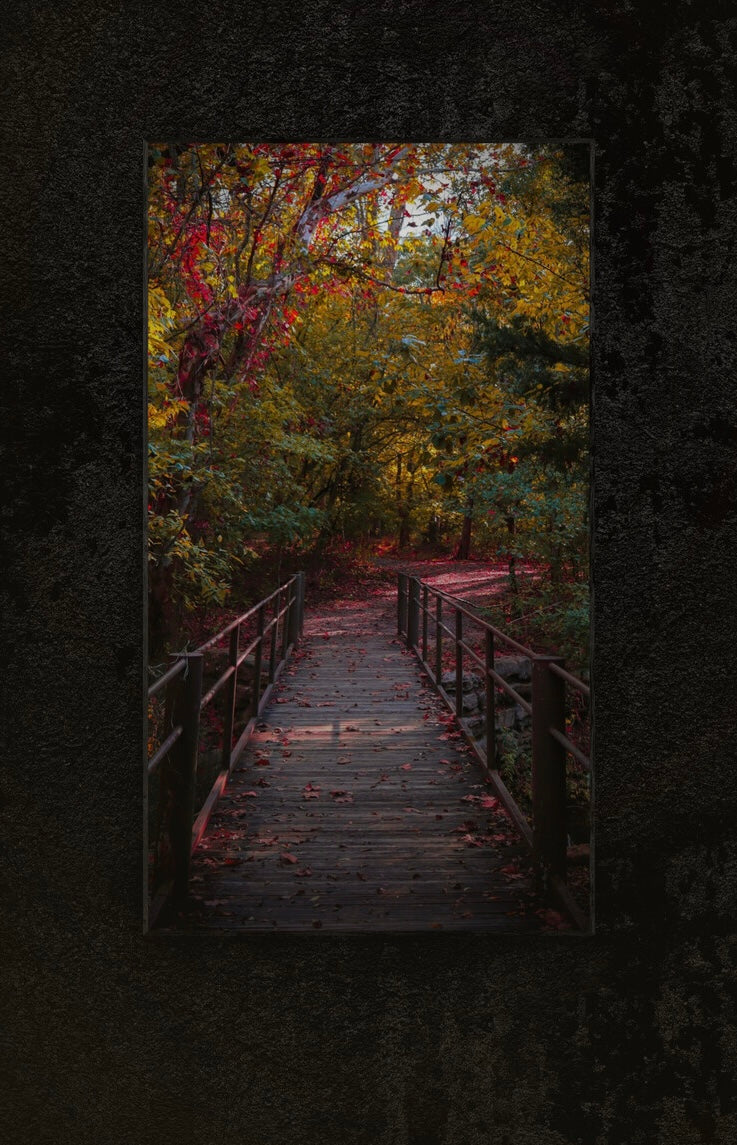 Oklahoma Fall Landscape Print, Oklahoma Landscape Photography, Nature Wall Art
