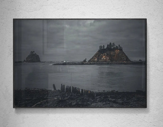 La Push Beach Print: Pacific Northwest Coastal Landscape
